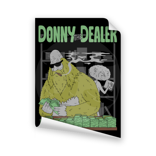 DONNY THE DEALER Poster